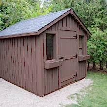 8 x 10 medium board and batten.
